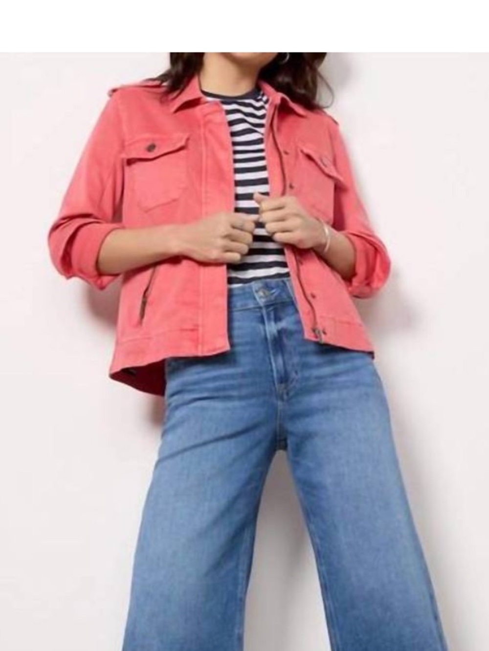 KUT FROM THE KLOTH amanda boxy jacket in strawberry Size XL EVEREVE